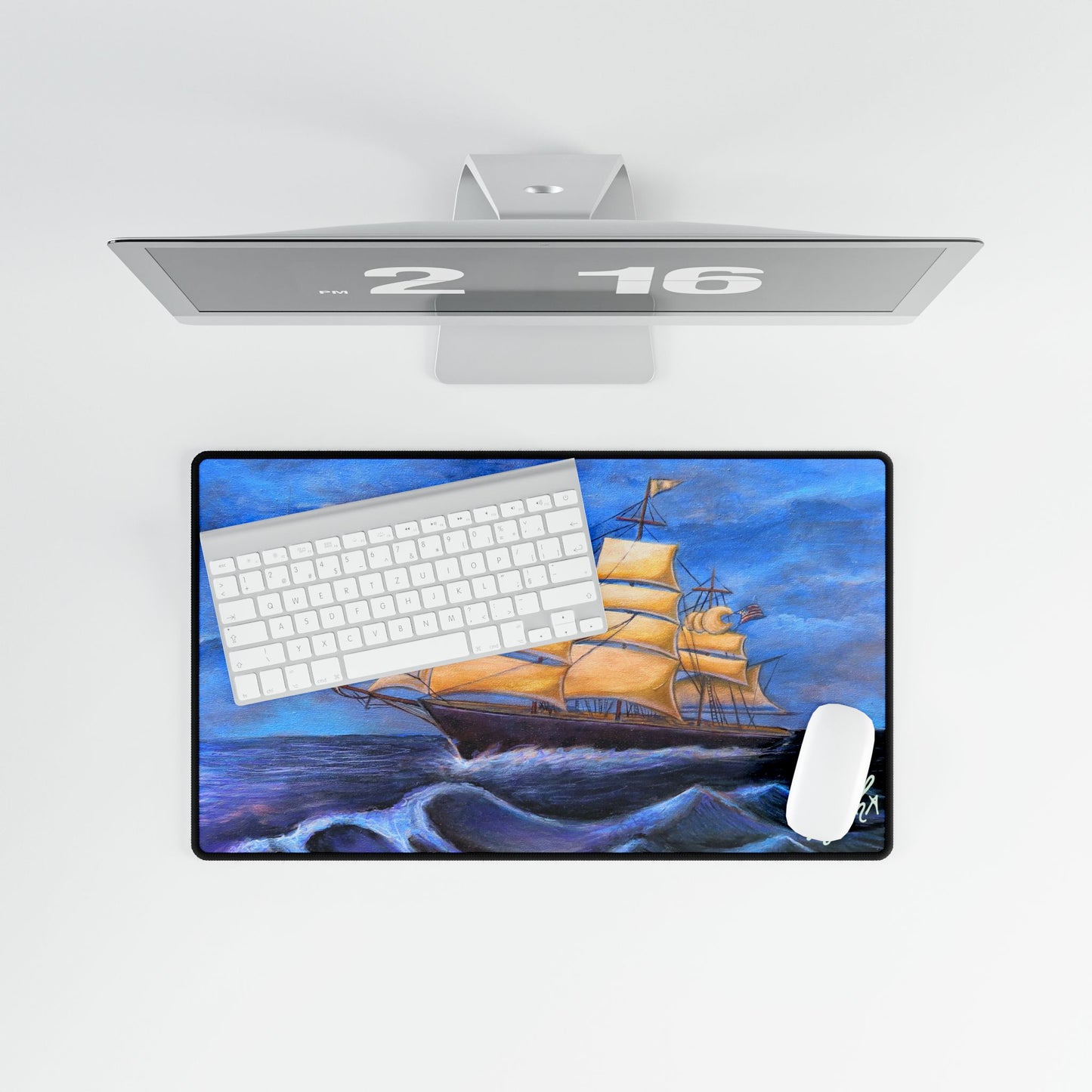 Whimsical Wavehopper Desk Mats