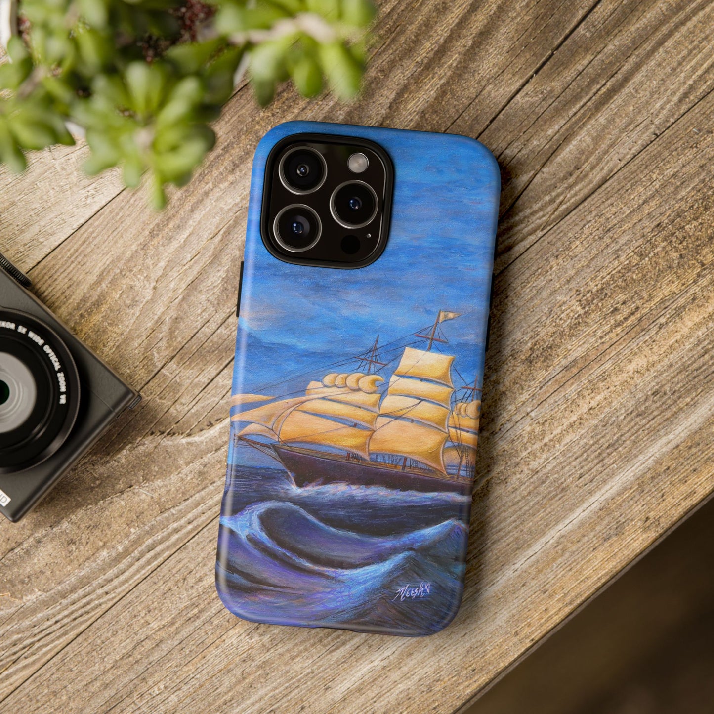 Whimsical Wavehopper Tough Cell Phone Cases