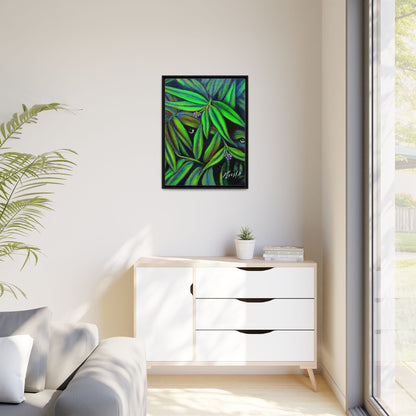 Jeepers Peepers Framed Canvas Print