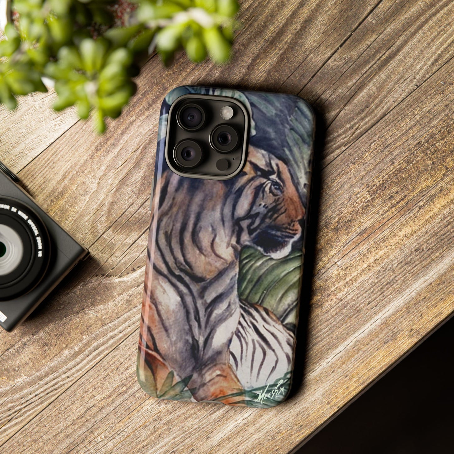 Watchful Warrior Tough Cell Phone Cases