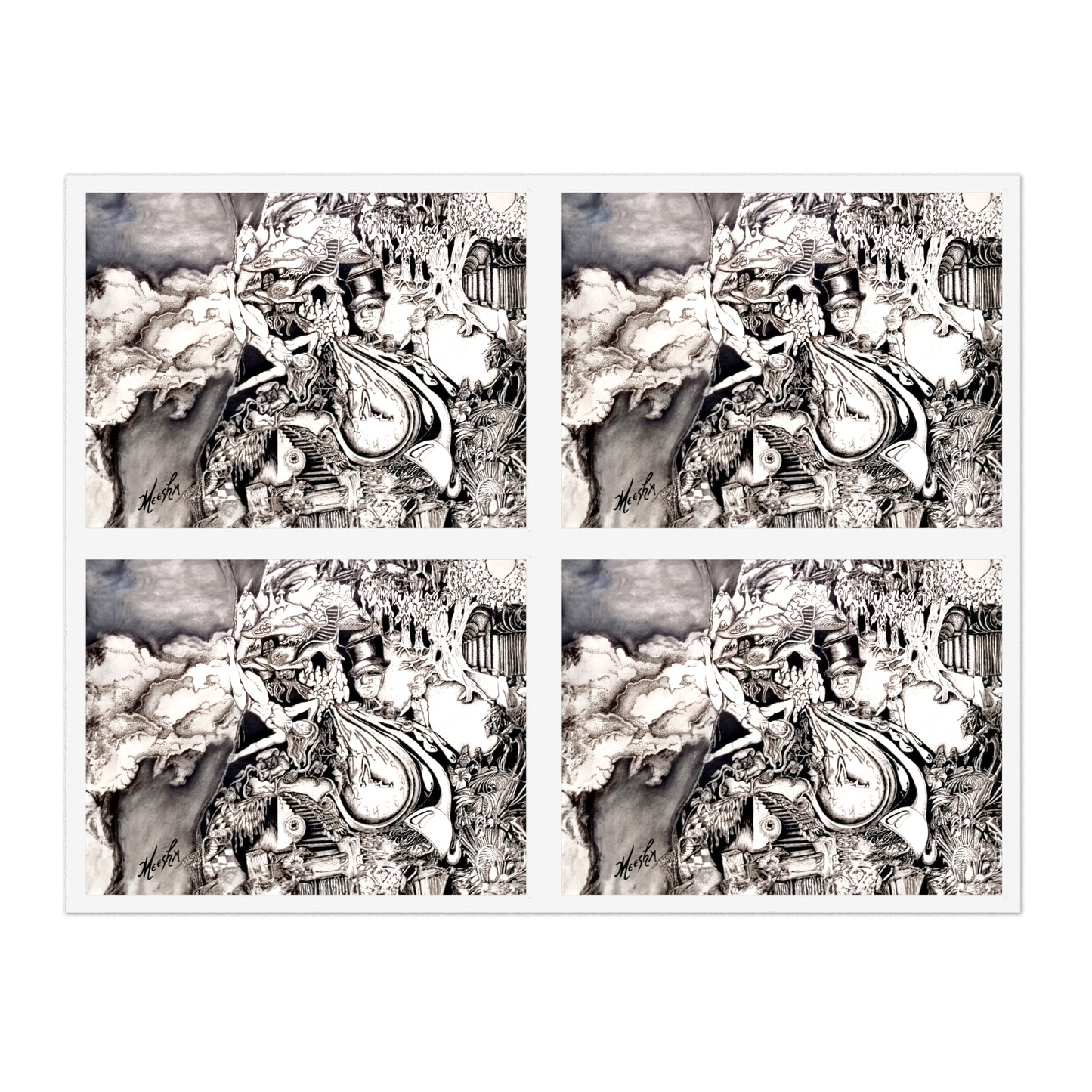 Alice In Blunderland Sticker Sheets