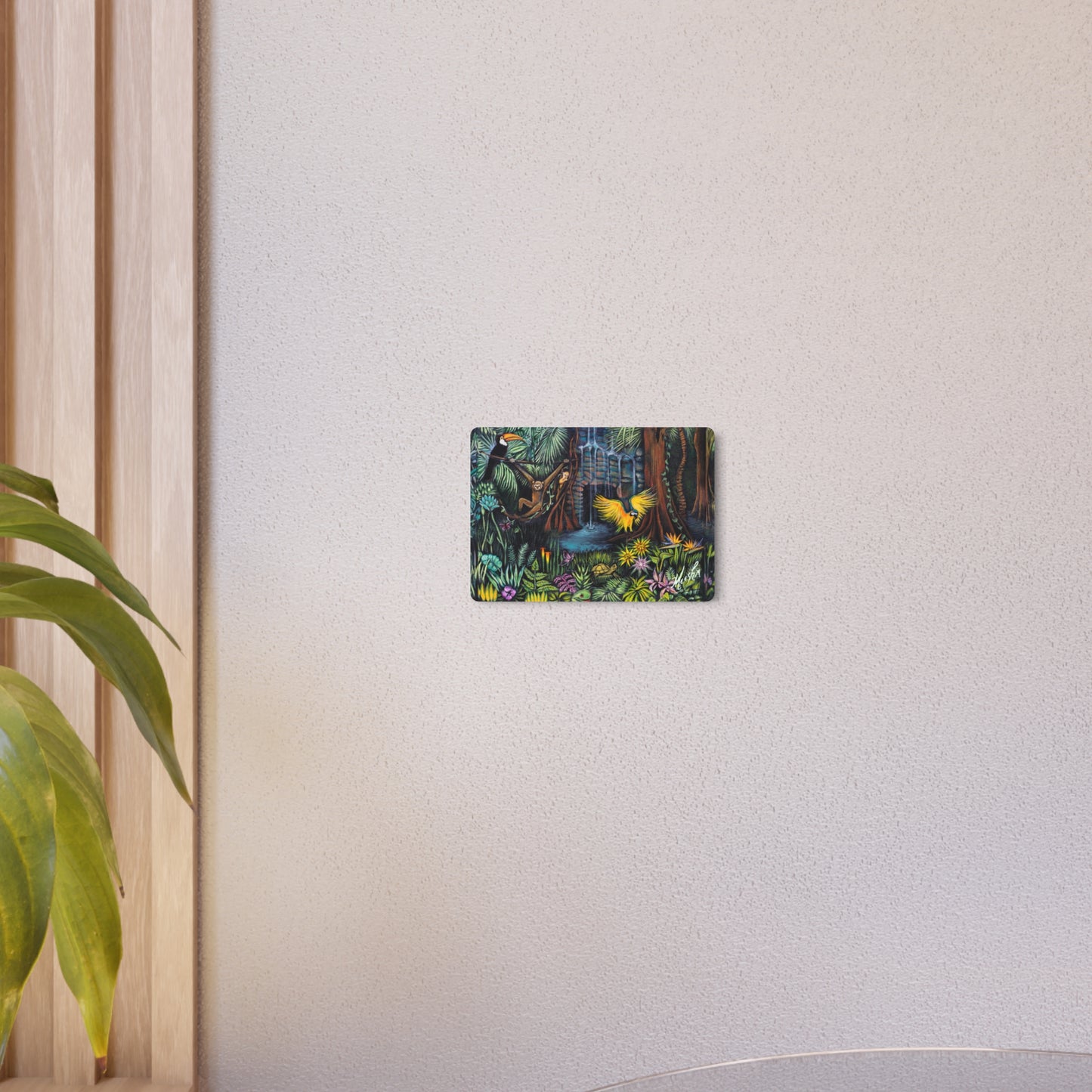 Amazonia Metal Art Sign
