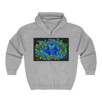 Out of Time Unisex Heavy Blend™ Full Zip Hooded Sweatshirt