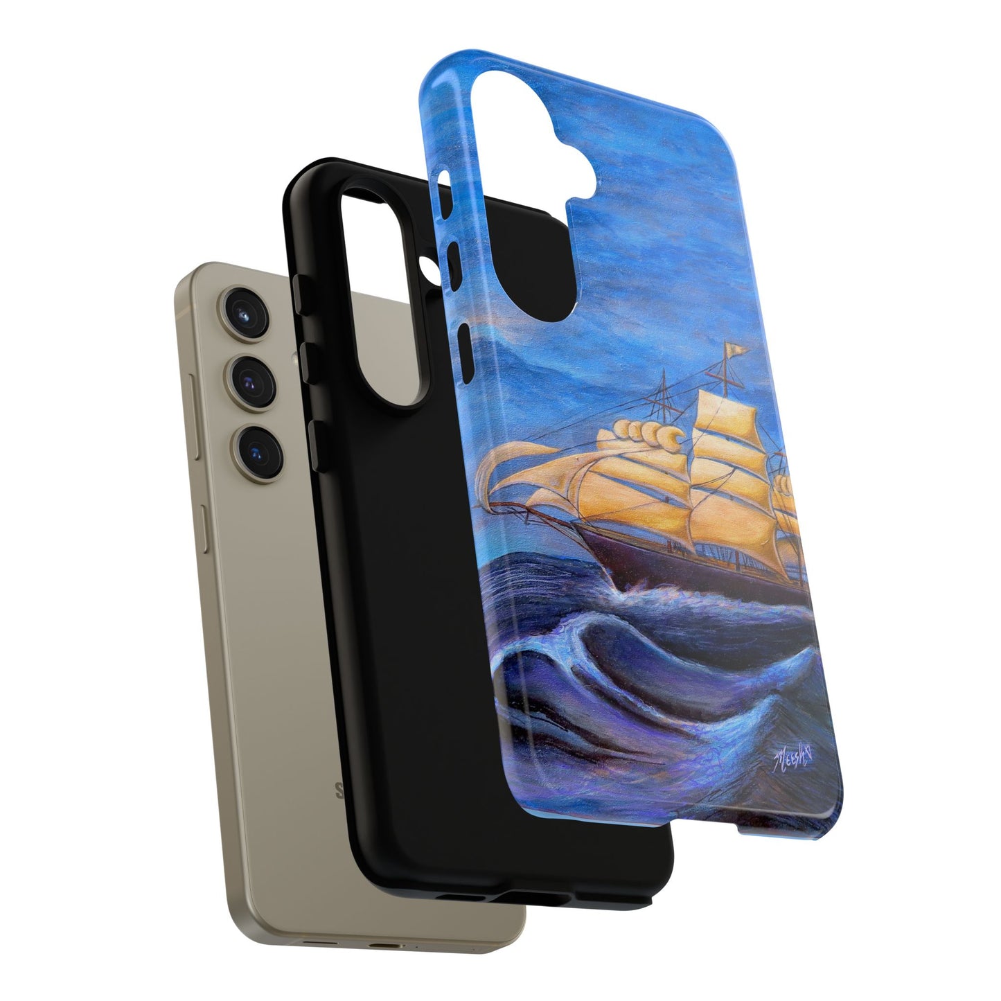 Whimsical Wavehopper Tough Cell Phone Cases