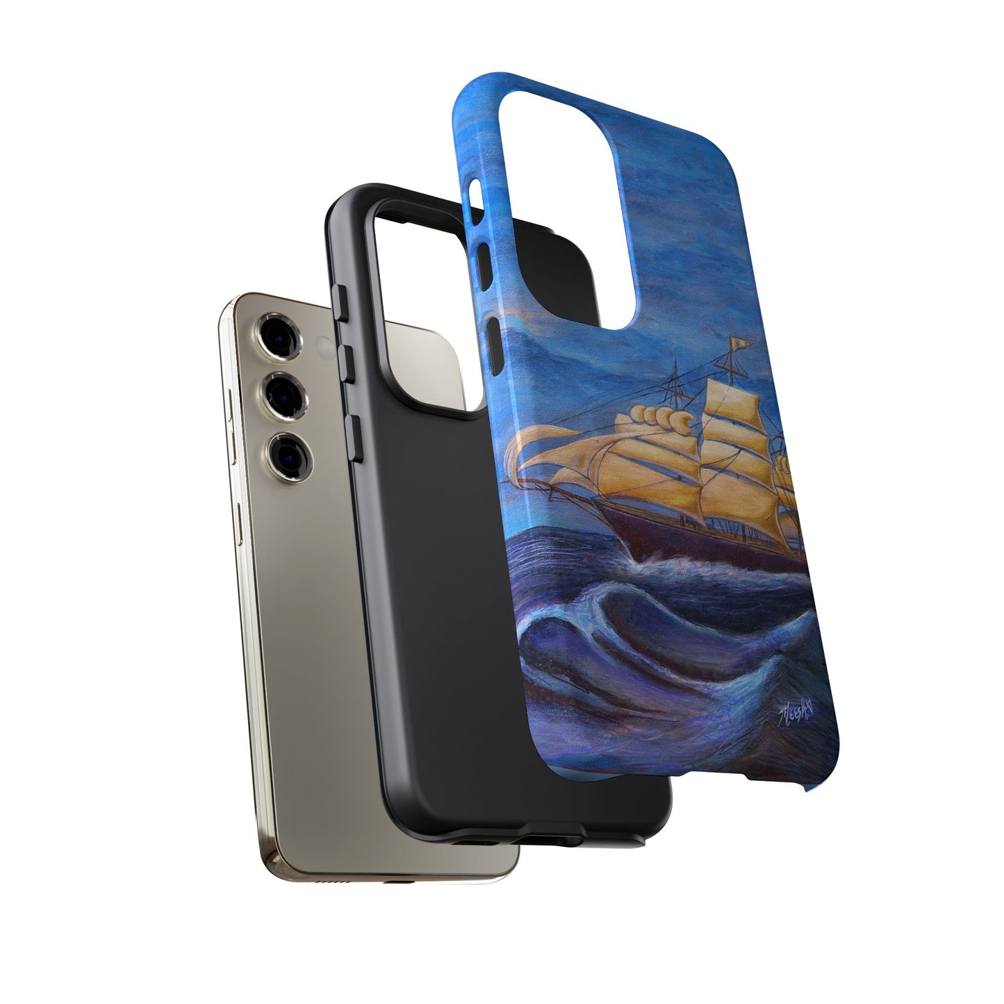 Whimsical Wavehopper Tough Cell Phone Cases