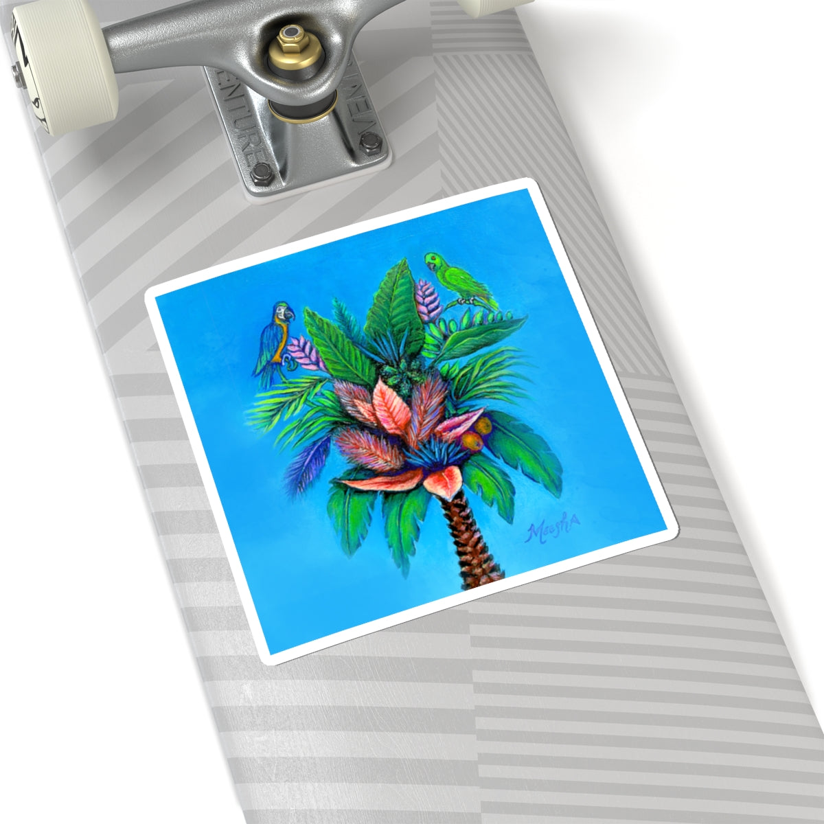 Palm Tree of Life Kiss-Cut Stickers
