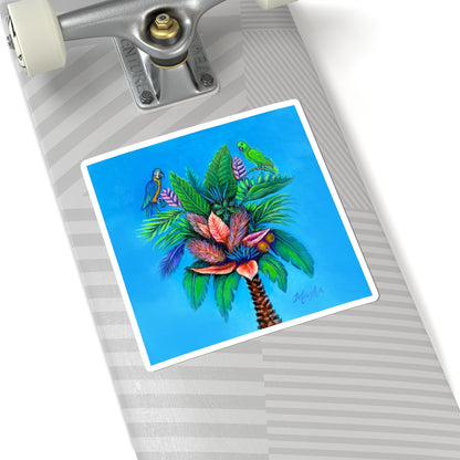 Palm Tree of Life Kiss-Cut Stickers