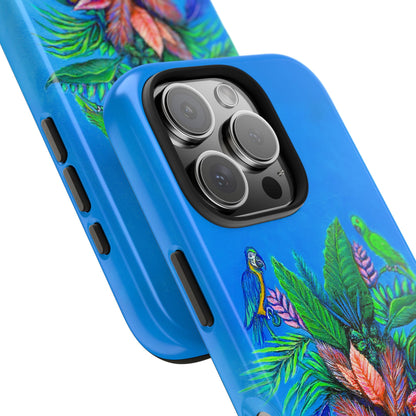 PalmTree of Life Tough Phone Case for Nature Lovers and Parrot heads