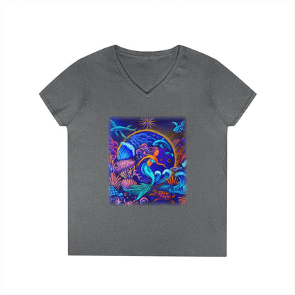 Celestrial Extraterrestrial Ladies' V-Neck T-Shirt