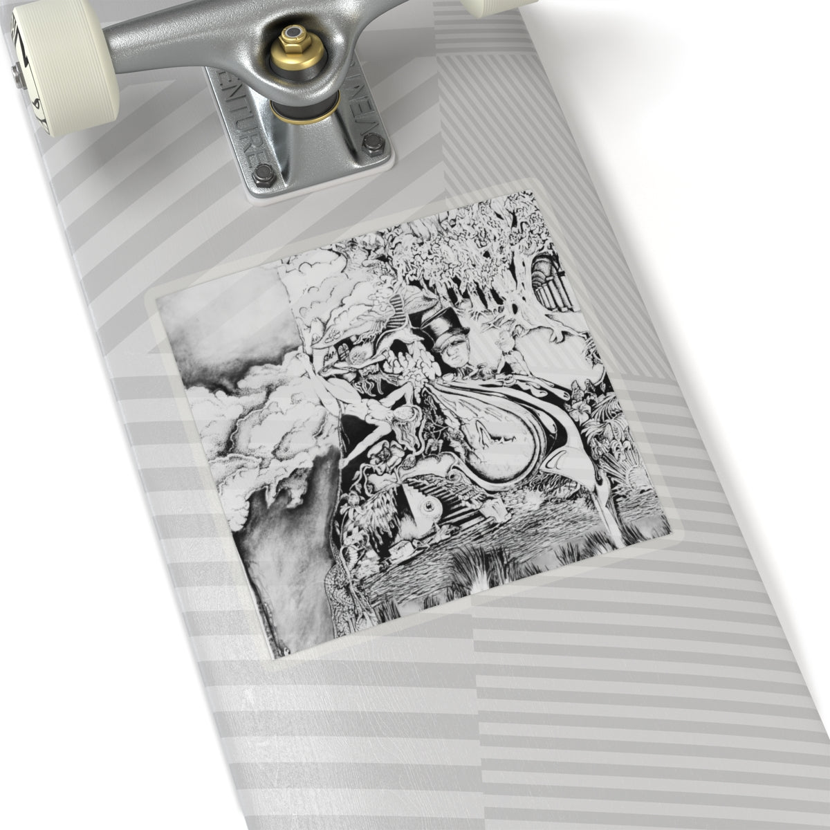 Alice In Wonderland Kiss-Cut Stickers
