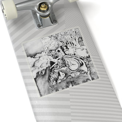 Alice In Wonderland Kiss-Cut Stickers