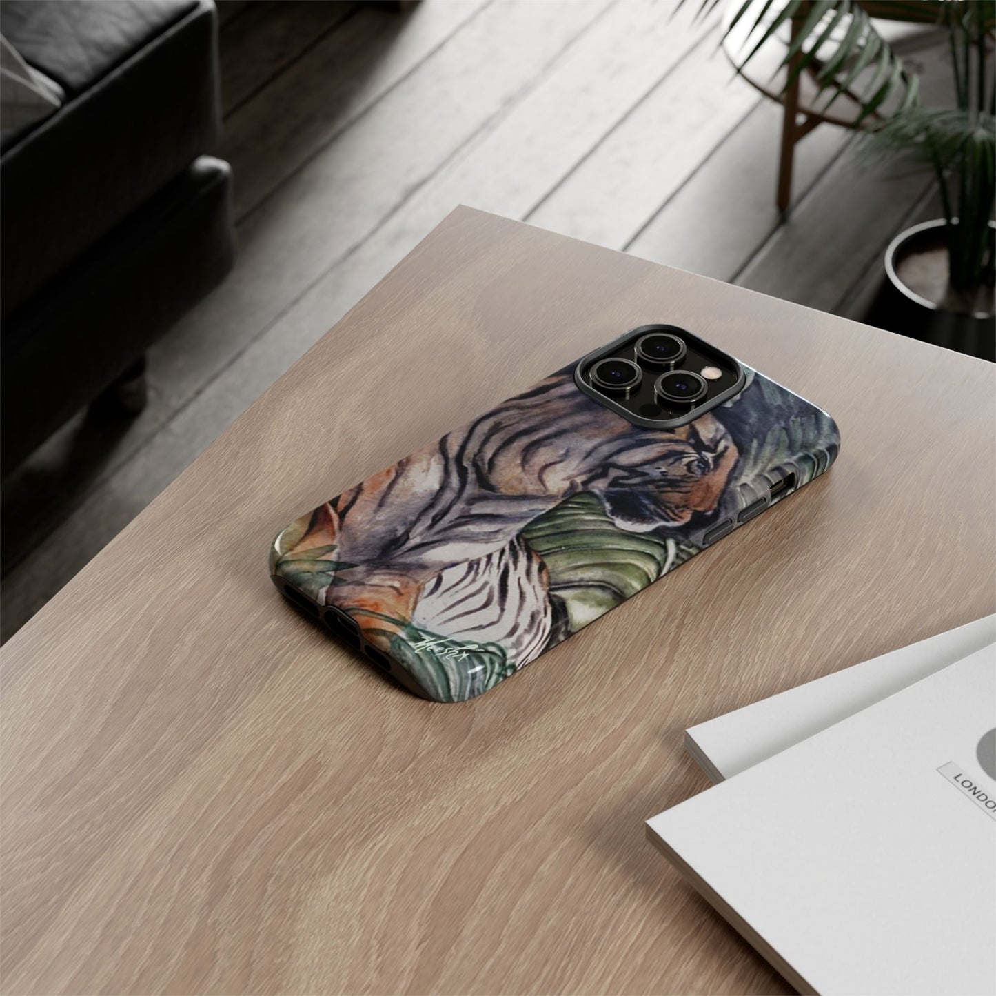 Watchful Warrior Tough Cell Phone Cases