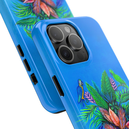 PalmTree of Life Tough Phone Case for Nature Lovers and Parrot heads