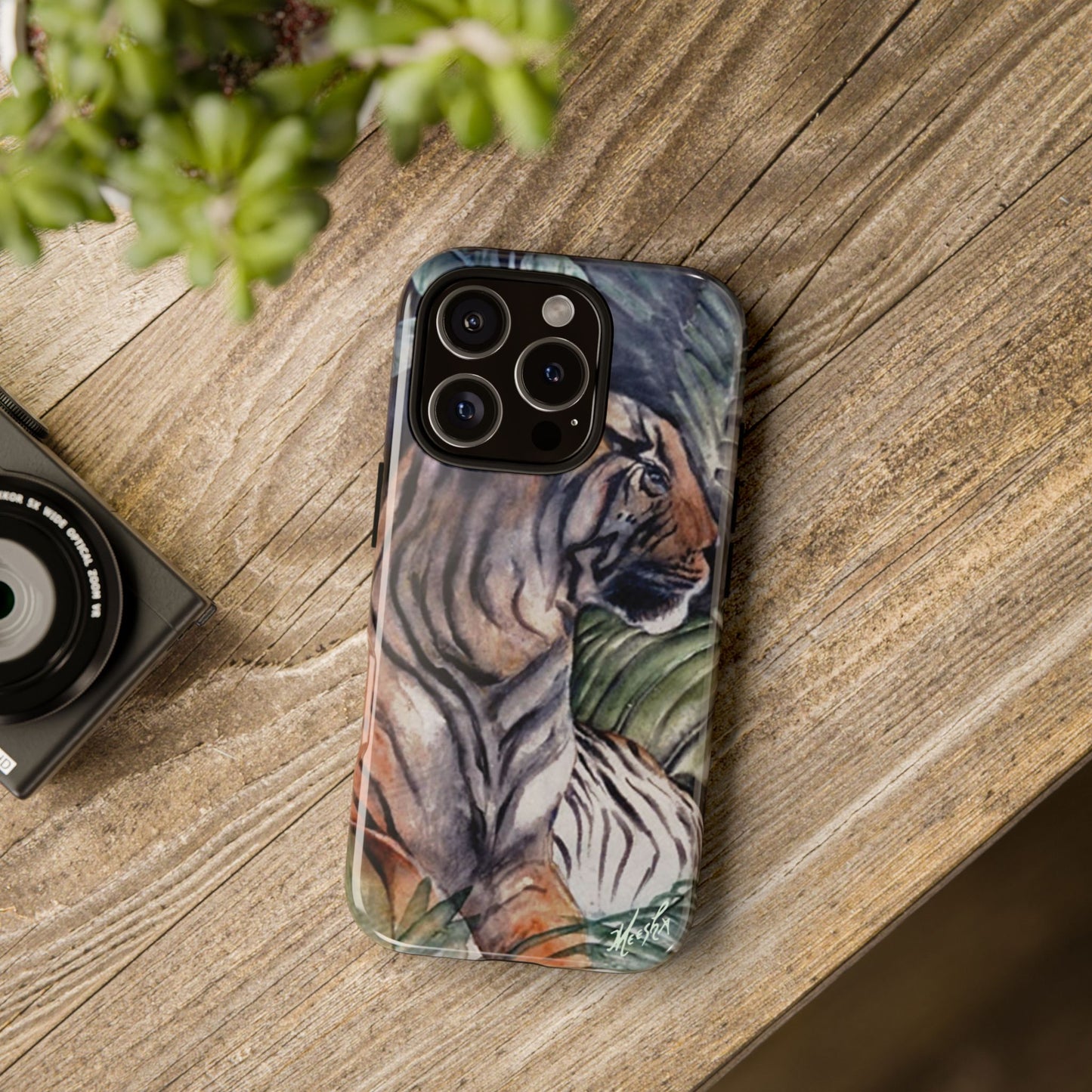 Watchful Warrior Tough Cell Phone Cases