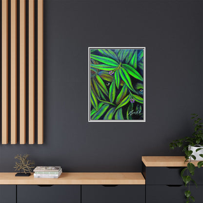 Jeepers Peepers Framed Canvas Print