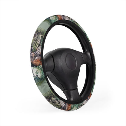 Watchful Warrior Car Steering Wheel Cover