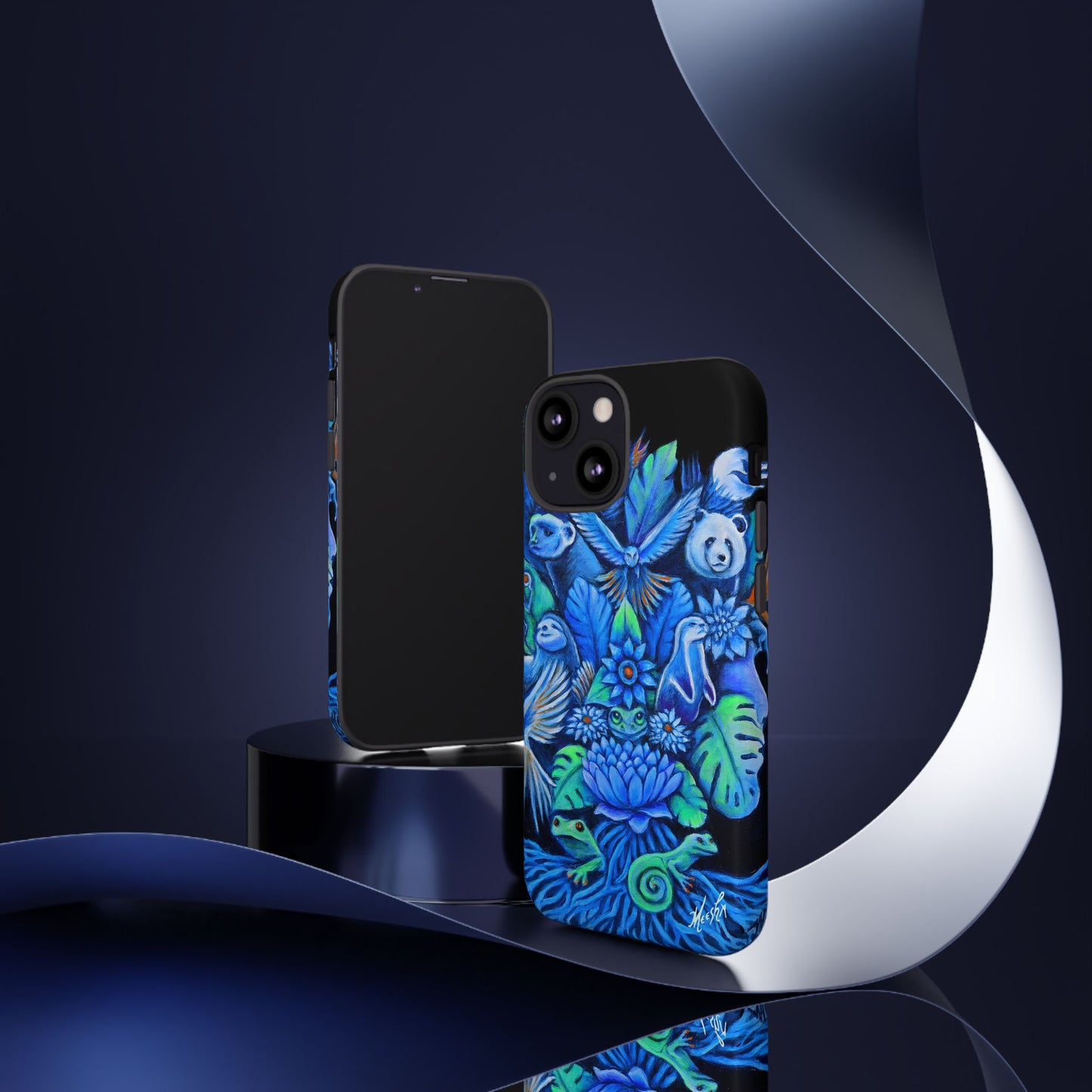 Out of the Blue Tough Cell Phone Cases