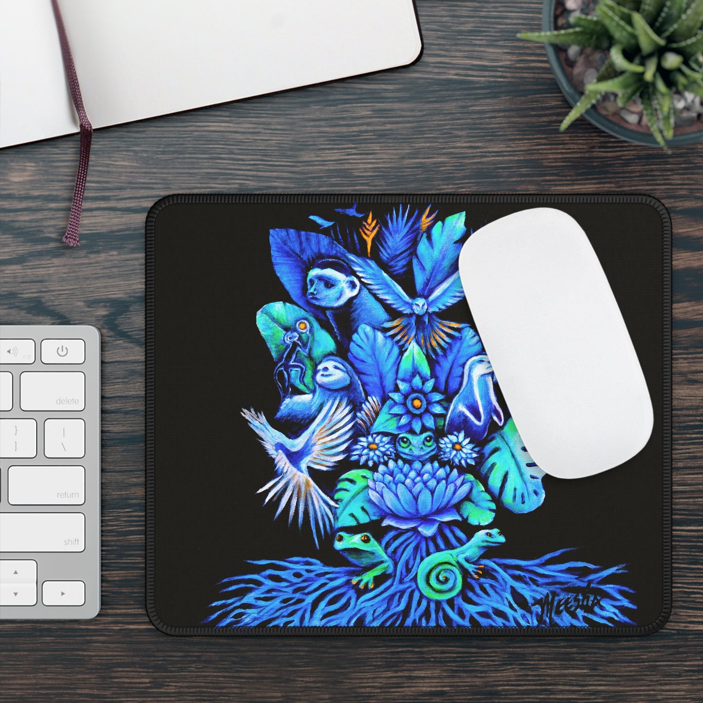 Out of the Blue Mouse Pad