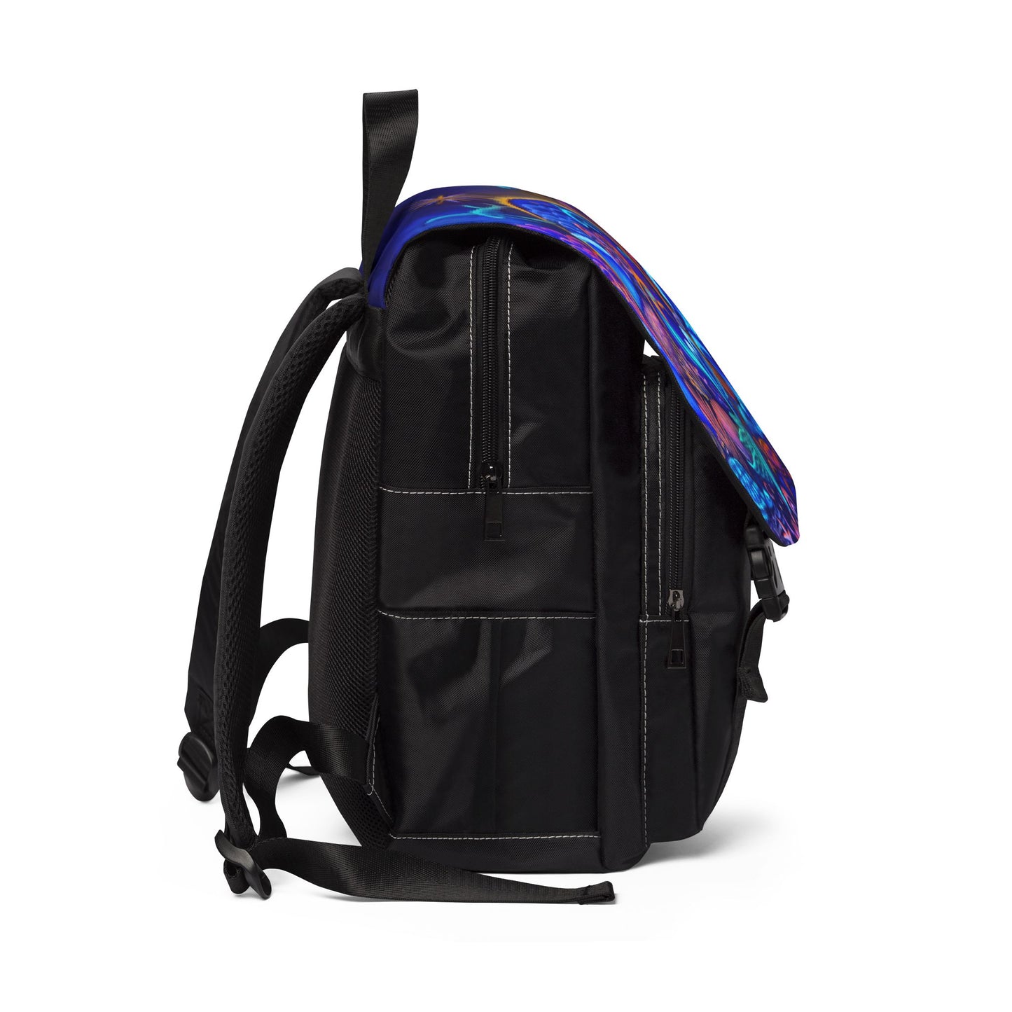 Celestial Extraterrestrial Unisex Casual Shoulder Backpack
