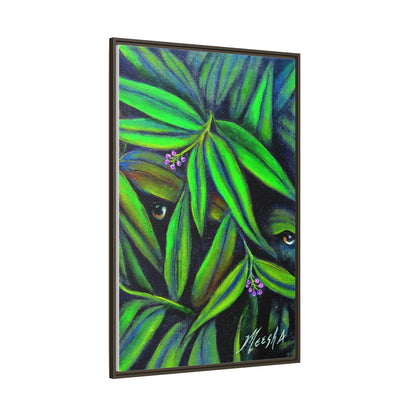Jeepers Peepers Framed Canvas Print