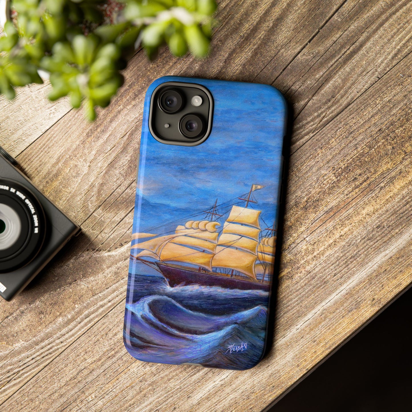 Whimsical Wavehopper Tough Cell Phone Cases