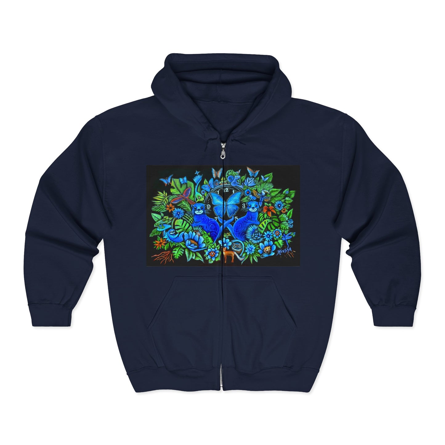 Out of Time Unisex Heavy Blend™ Full Zip Hooded Sweatshirt