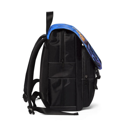 Whimsical Wavehopper Unisex Casual Shoulder Backpack