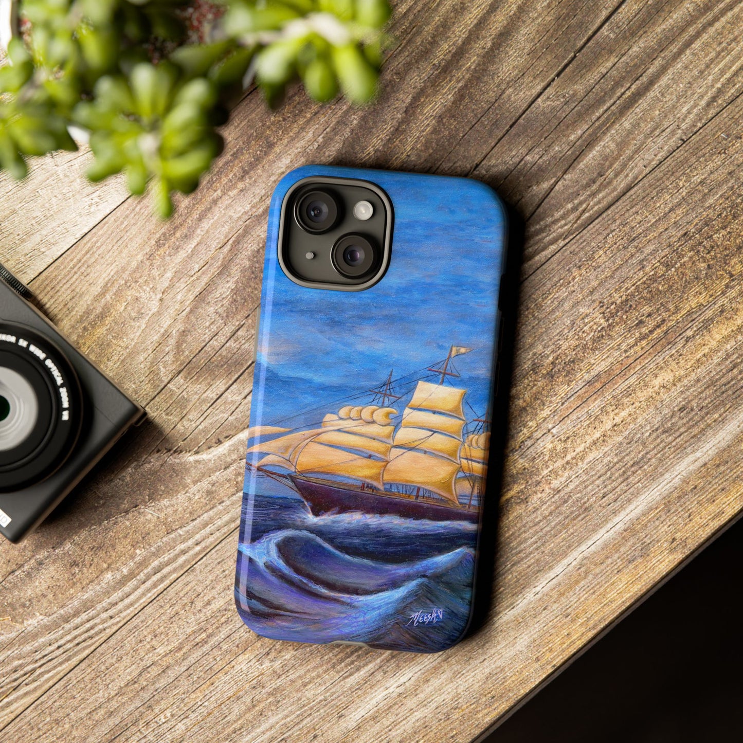 Whimsical Wavehopper Tough Cell Phone Cases