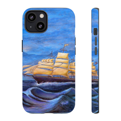 Whimsical Wavehopper Tough Cell Phone Cases