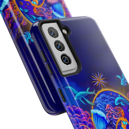 Celestial Extraterrestrial I Tough Phone Case for Mermaid Lovers