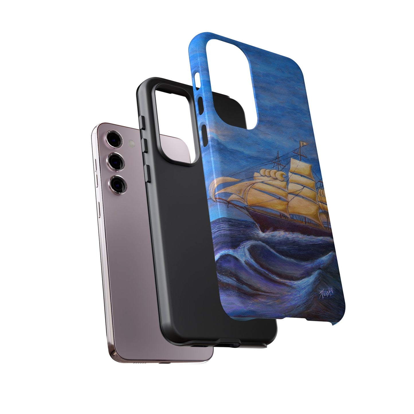 Whimsical Wavehopper Tough Cell Phone Cases