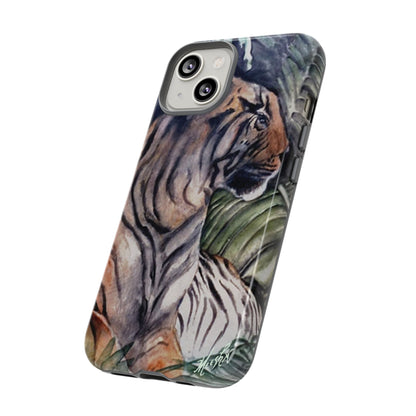 Watchful Warrior Tough Cell Phone Cases