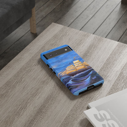 Whimsical Wavehopper Tough Cell Phone Cases