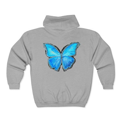Out of Time Unisex Heavy Blend™ Full Zip Hooded Sweatshirt
