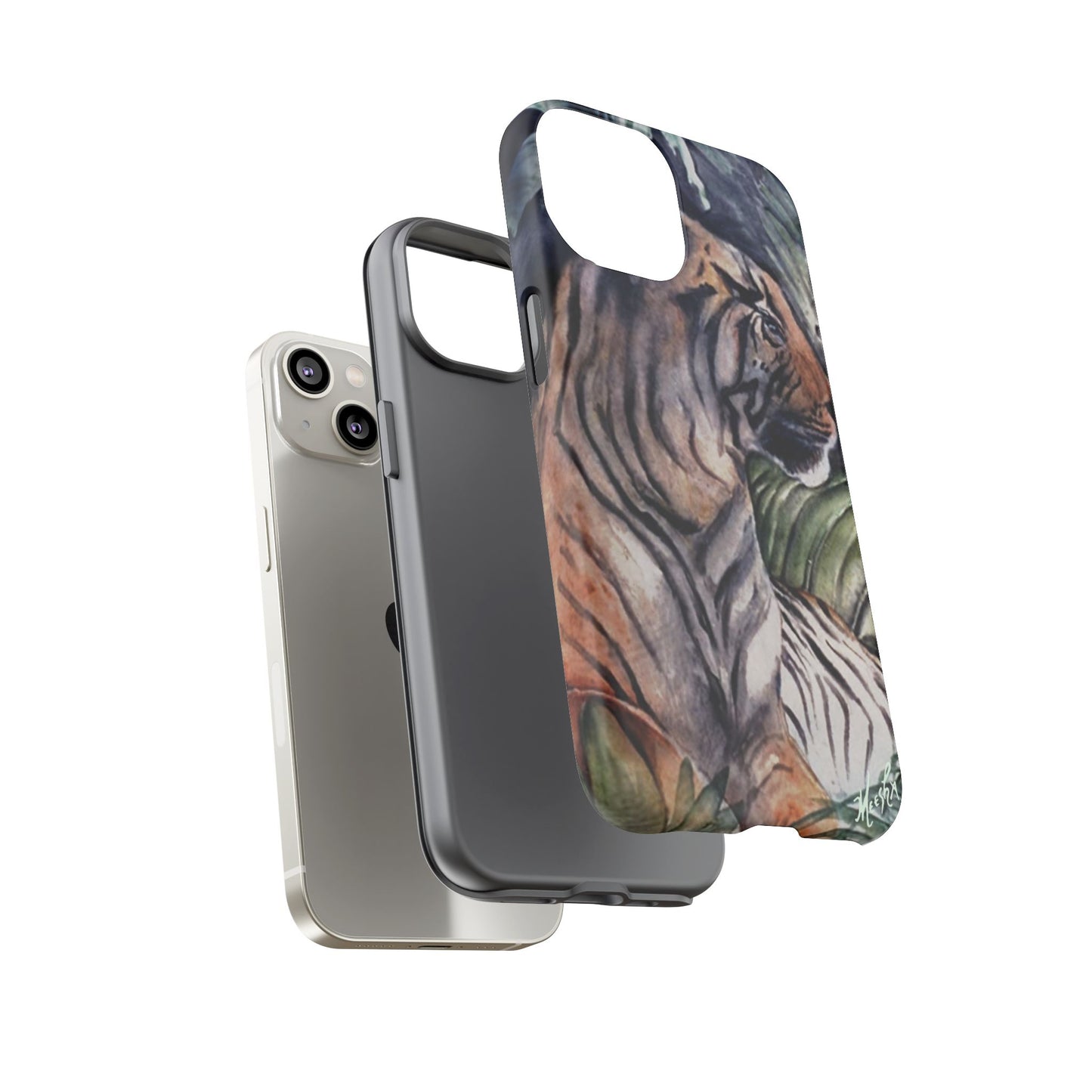 Watchful Warrior Tough Cell Phone Cases