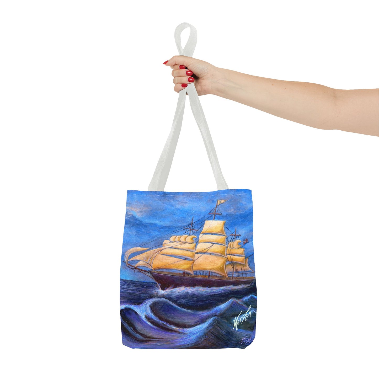 Whimsical Wavehopper Tote Bag