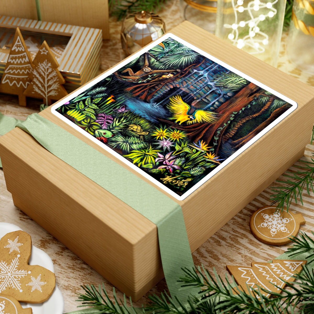 Amazonia Kiss-Cut Stickers