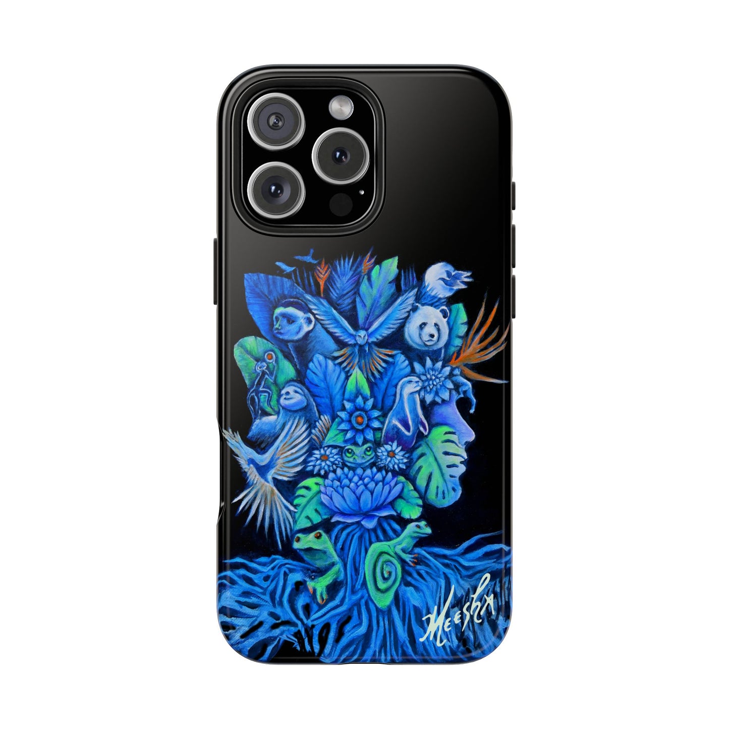 Out of the Blue Tough Phone Case for Animal Lovers