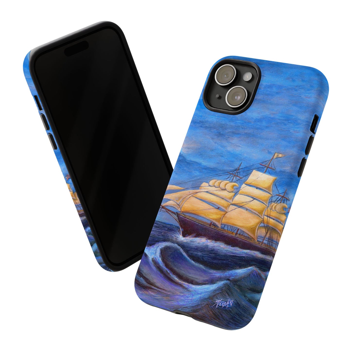 Whimsical Wavehopper Tough Cell Phone Cases