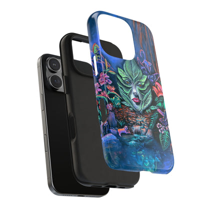 Moonlight Mischief Tough Phone Case for Nature Lovers