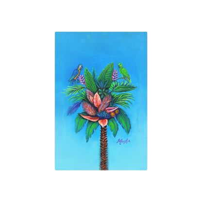 Palm Tree of Life Metal Art Sign