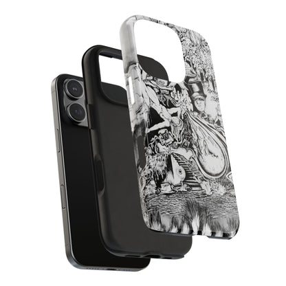 Alice In Blunderland Tough Cell Phone Cases for the Curiously Inclined