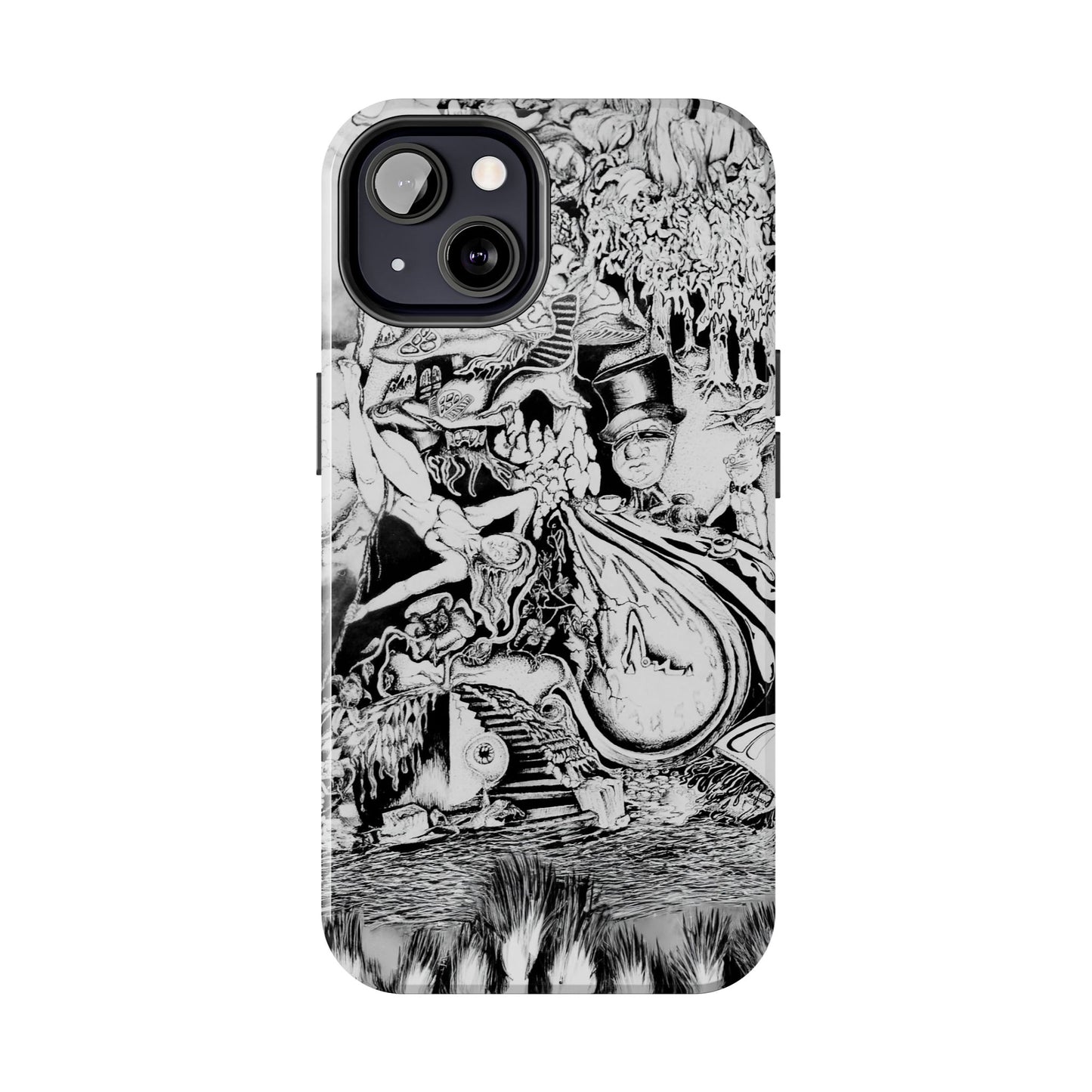 Alice In Blunderland Tough Cell Phone Cases for the Curiously Inclined