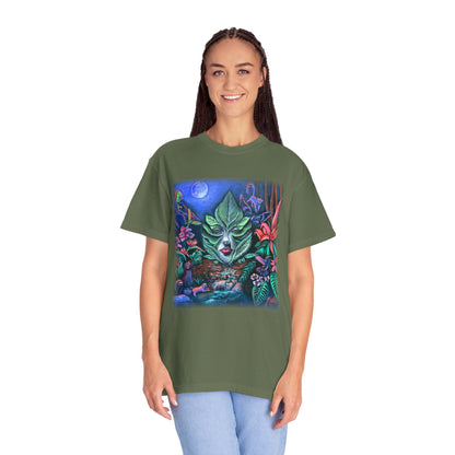 Moonlight Mischief Unisex Garment-Dyed T-shirt