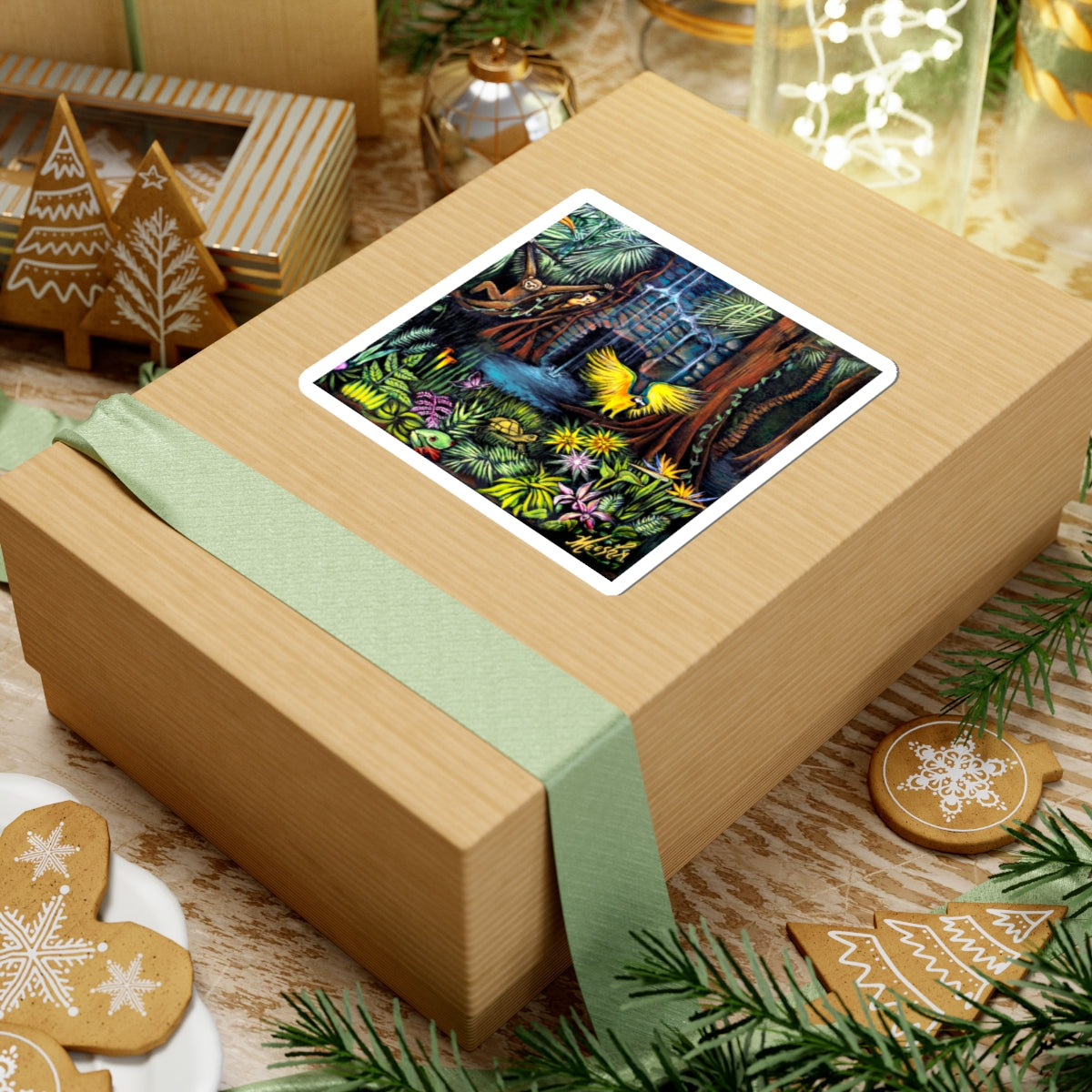 Amazonia Kiss-Cut Stickers