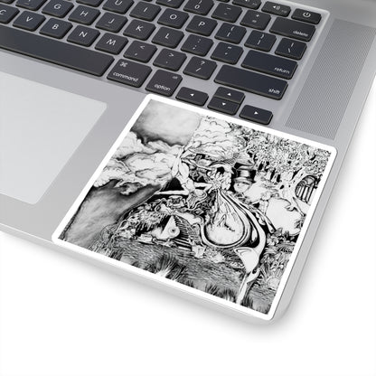 Alice In Wonderland Kiss-Cut Stickers