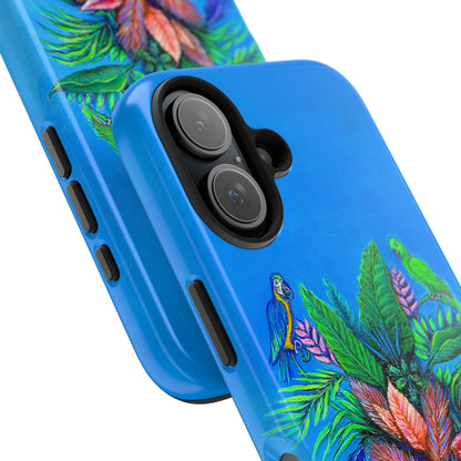 PalmTree of Life Tough Phone Case for Nature Lovers and Parrot heads