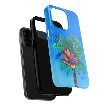 PalmTree of Life Tough Phone Case for Nature Lovers and Parrot heads
