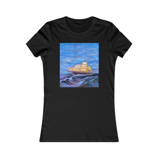 Whimsical Wavehopper Women's Favorite Tee