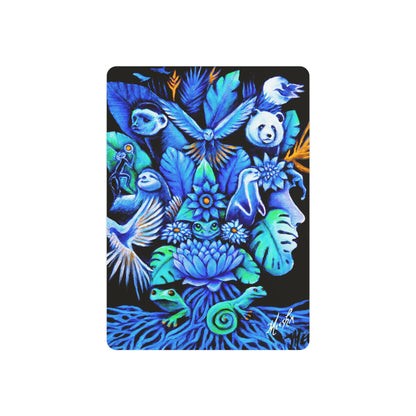 Out of the blue Metal Art Sign